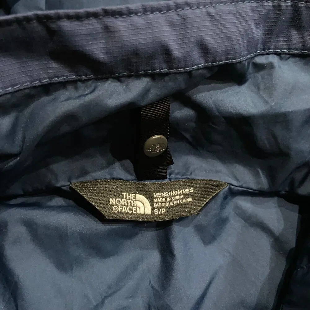 The North Face Vintage Dryvent Nylon Shell Navy Black Jacket Men's Size Small